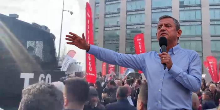 Özel'den Çağlayan'da polis müdahalesine tepki: Acizliğin göstergesi