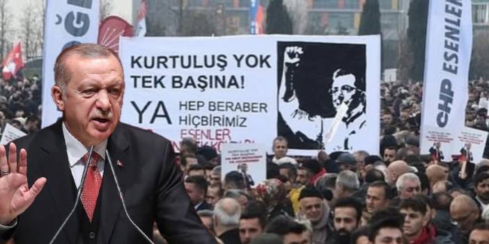 Erdoğan'ın hedefinde CHP ve İmamoğlu var: 'Sol örgütlerin sloganıyla...'