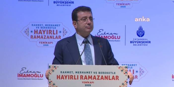 İmamoğlu: Siyasetin yargıyı yönlendirdiği memlekette huzur olmaz
