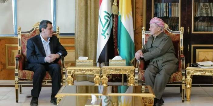 KDP lideri Mesud Barzani ve SDG lideri Mazlum Abdi görüştü