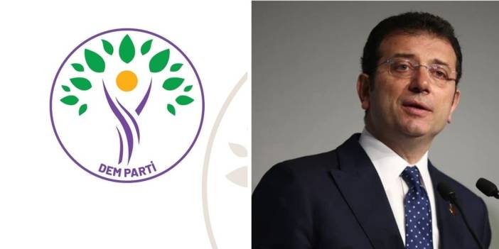 DEM Parti'den İmamoğlu açıklaması: Yargı ve iktidar ortak darbe yapıyor