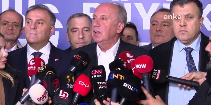 Muharrem İnce 'destek' ziyaretinde: Çökme dönemi yaşıyoruz