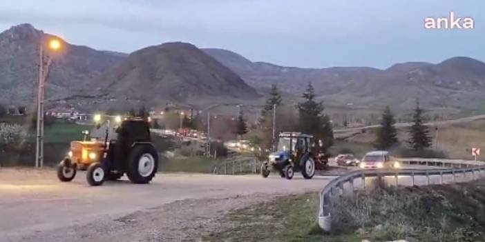 İmamoğlu'nun tutuklanmasını traktörlerle protesto eden çiftçilere trafik cezası
