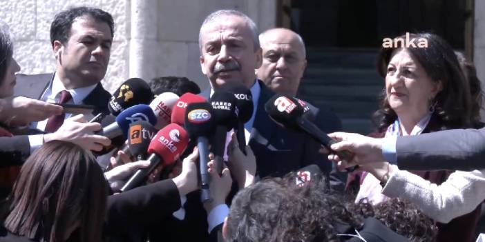 DEM Parti heyetinden Erdoğan'la görüşme öncesi açıklama: 'Bundan sonra çok daha hızlı devam edecek'