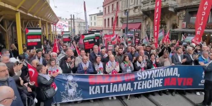 CHP'nin 'Gazze Yürüyüşü'ne polis engeli