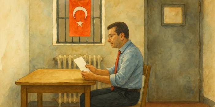 Bir ay geride kaldı: İmamoğlu cezaevindeki hücresini çizdi