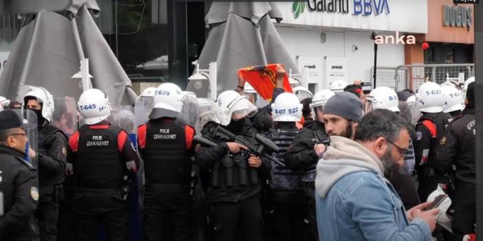 1 Mayıs: Taksim'e yürümek isteyen herkese polis engeli