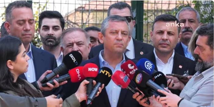 Özgür Özel'den uğradığı saldırı sonrası ilk açıklama: 'Bugün barışın konuşulması lazım'