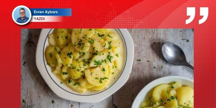 Alman Usulü Patates Salatası