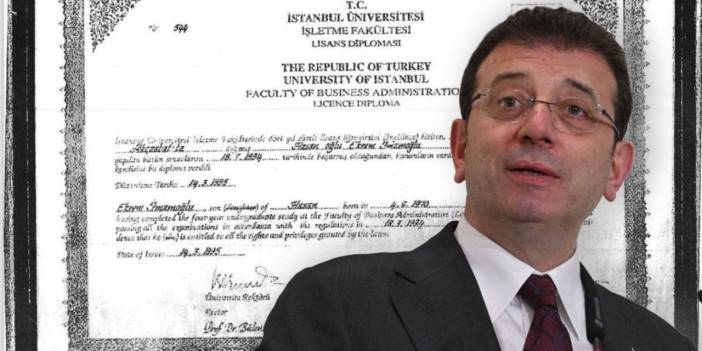 İmamoğlu'na diploma iptali tebligatı 55 gün sonra yapıldı