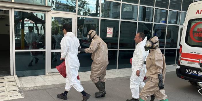 Kimyasal madde tankını temizlerken fenalaşan 4 işçi hastaneye kaldırıldı