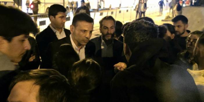 Özgür Çelik gözaltına alınan öğrenciler için Vatan Emniyet'te