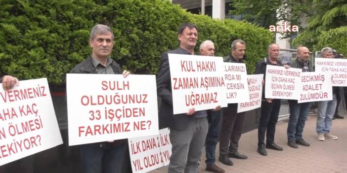 Erol Eğrek’in arkadaşları Çalık Holding önünde: Bizi de mi öldüreceksiniz