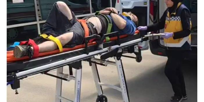 Kocaeli'nde iş makinesinden düşen 3 işçi yaralandı