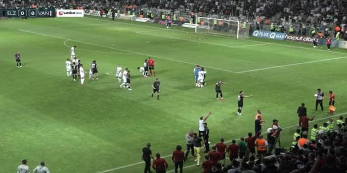 Elazığspor - Vanspor FK maçı tatil edildi