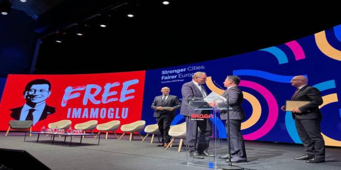 Ekrem İmamoğlu'na Avrupa Kentler Birliği'nden özel demokrasi ödülü