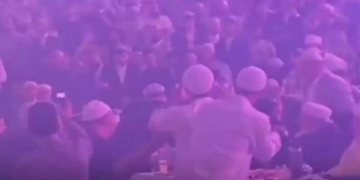 Menzil Tarikatı’ndaki havai fişekli nişan töreni gündem oldu