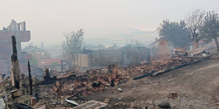 Sakarya'da orman yangını: Çok sayıda ev zarar gördü