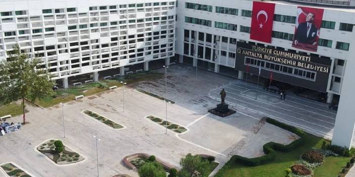 Antalya Büyükşehir Belediyesi'ne yeni operasyon