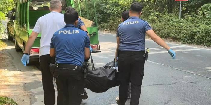 Sarıyer'de yol kenarında ceset bulundu: Başına poşet geçirilmiş