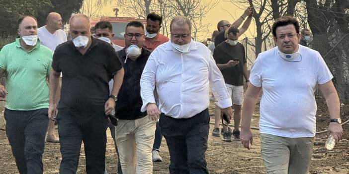 Çanakkale'de orman yangını... Muharrem Erkek: Can kaybı olmaması tesellimiz