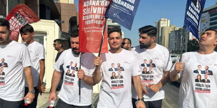 CHP'li gençler Silivri yürüyüşüne başladı: Tutuklu belediye başkanları serbest bırakılsın