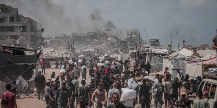 Gazze'deki abluka: İki haftada girmesi gereken 8.400 yardım tırından sadece 1.210'u giriş yapabildi