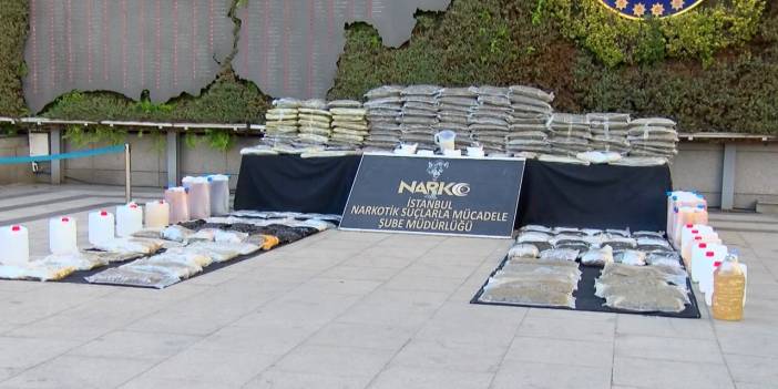 İstanbul’da uyuşturucu operasyonunda 512 kilogram uyuşturucu ele geçirildi