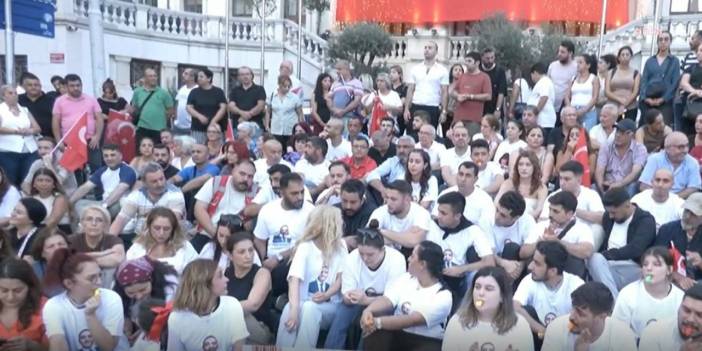 Beyoğlu’nda İnan Güney için oturma eylemi