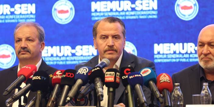 Memur-Sen: Toplantı tutanağını Hakem Kurulu'na götürmeme kararı aldık