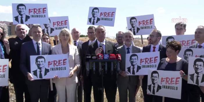 Avrupalı belediye başkanlarına ziyaret izni verilmedi, yine de Silivri'ye gittiler: 'Dayanışma içinde olmaya devam edeceğiz'