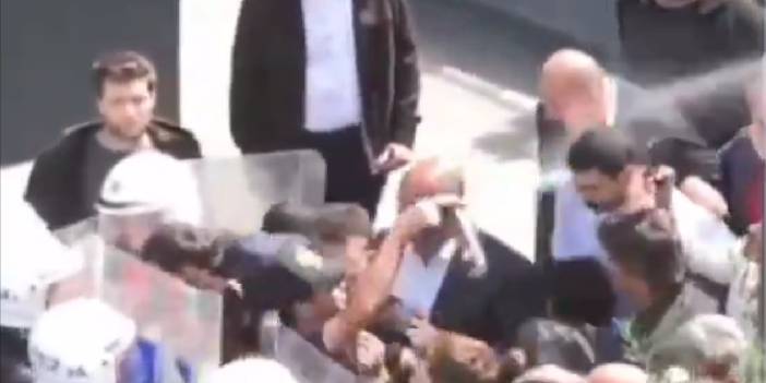 Yüzüne biber gazı sıkılan CHP'li Gökçek bakana sordu: 'Emri siz mi verdiniz?'