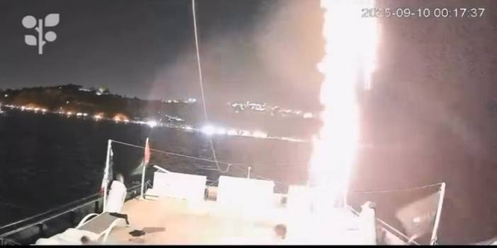 Küresel Sumud Filosu'na bir dron saldırısı daha