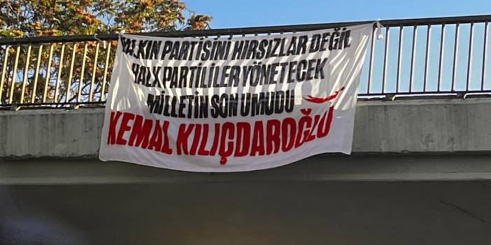 CHP’nin Kadıköy mitingi öncesi provokasyon: Kılıçdaroğlu imzalı sahte pankart