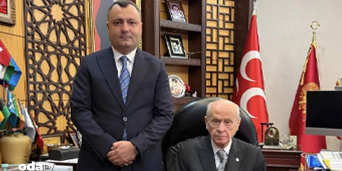 Ankara Ülkü Ocakları İl Başkanı'ndan Bahçeli fotoğrafıyla Ali Koç'a destek mesajı