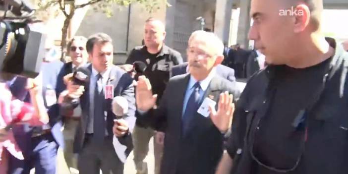 Kurultay davası öncesi gözler Kılıçdaroğlu'nda: Gazetecilerin sorularına yine yanıt vermedi