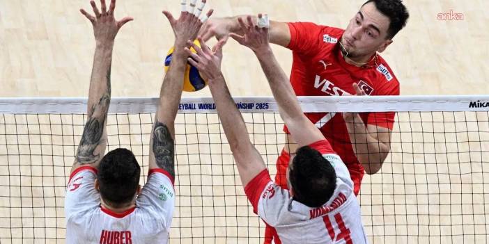 A Milli Erkek Voleybol Takımı, Dünya Voleybol Şampiyonası'na veda etti