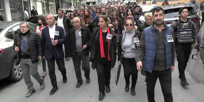 Gazeteciler ve sevenleri Hakan Tosun için yürüdü