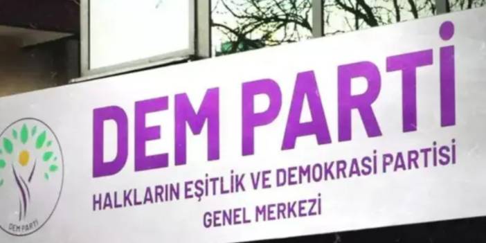 DEM Parti: 'Halkın örgütlü gücü her türlü baskıdan büyüktür'