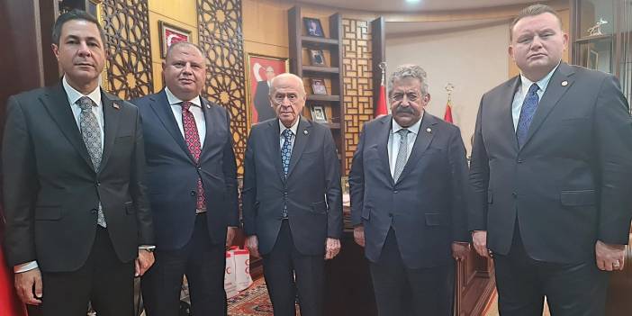 MHP'li Komisyon üyeleri, Devlet Bahçeli'ye süreçle ilgili bilgi verdi