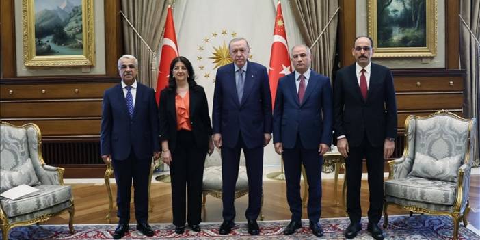 Erdoğan - DEM Parti görüşmesinde İmralı ziyareti için yeşil ışık iddiası