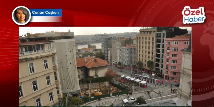 Beyoğlu’nda yeşil alana inşaat: Ciner'in eski şirketi Şişhane'de otel yapıyor