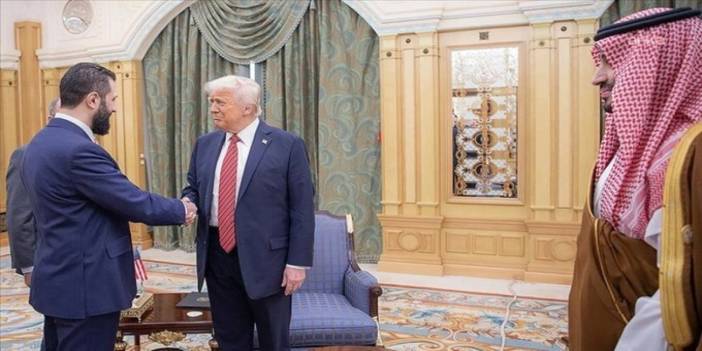 Trump ile Şara görüştü: ABD, Şam'a Sezar yaptırımlarını durdurdu