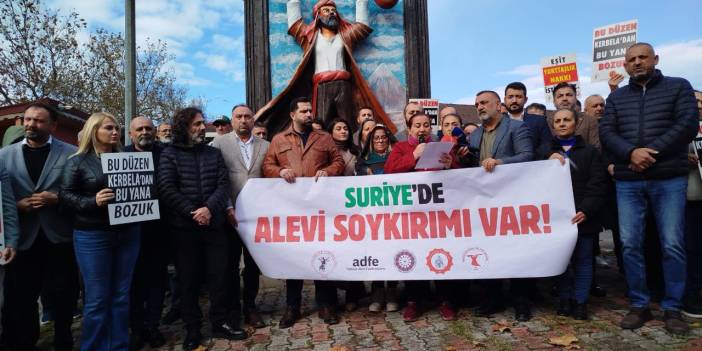 Suriye'deki Alevi katliamlarına tepki: Yaşanan Kerbela'dır...
