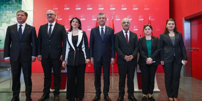 İmralı Heyeti'nden CHP’ye ziyaret...Buldan: CHP'nin yapıcı rolüne önem veriyoruz