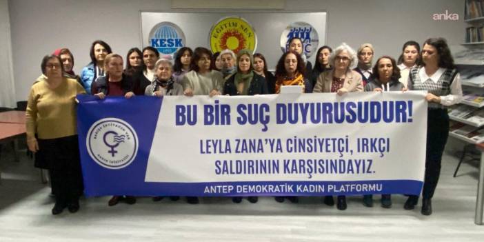 Kadın ve LGBTİ+ örgütlerinden Leyla Zana’ya yönelik saldırılara suç duyurusu
