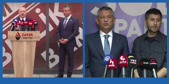 Özel'in ara seçim turu sürüyor: Zafer Partisi ve SOL Parti'yle görüştü