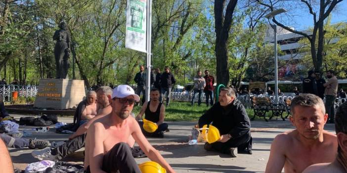 Erkan Baş, Doruk Madencilik işçileriyle birlikte açlık grevinde