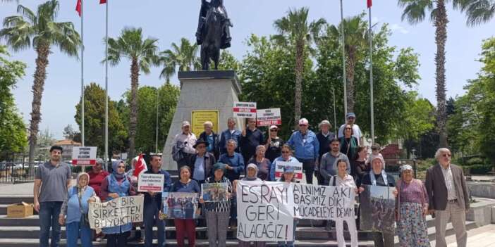 Milas'ta Esra Işık için "adalet nöbeti" başlatıldı