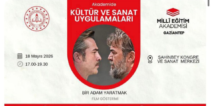 Milli Eğitim Akademisi'nde "kültür sanat" uygulamaları: Engin Altan Düzyatan filmi